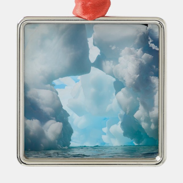 Ices Bergs av södra toppen Julgransprydnad Metall (Framsidan)