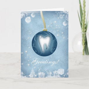 Ices Blue - Dental julkort Helgkort