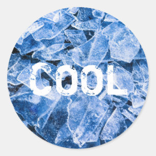 Ices-Coola Runt Klistermärke
