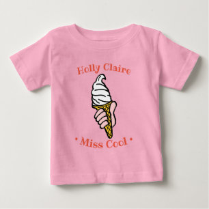 Ices Cream Cone-design för att anpassa T Shirt