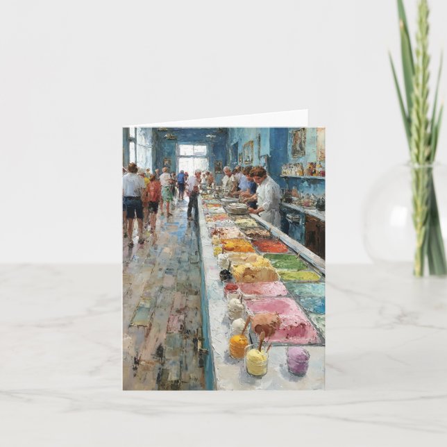 Ices Cream Parlor in Acrylics Kort (Framsida)