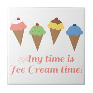 Ices Cream Time Kakelplatta