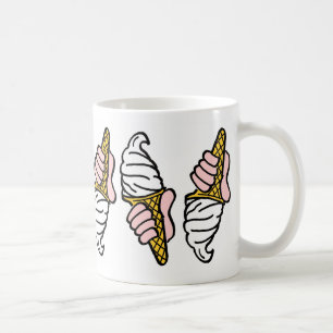 Ices Creams Design with Ice Cream Cones Kaffemugg