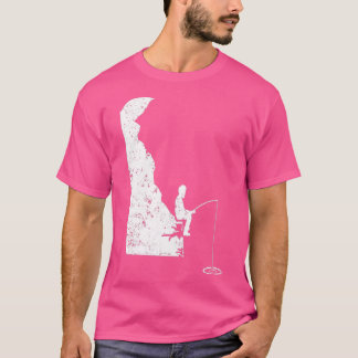Ices Fishing Pole DE Bass Fishing Catfish T Shirt