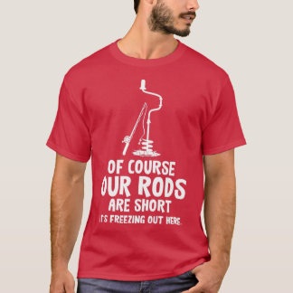 Ices Fishing Winter Helgdag Sports Ice Hål 1 T Shirt