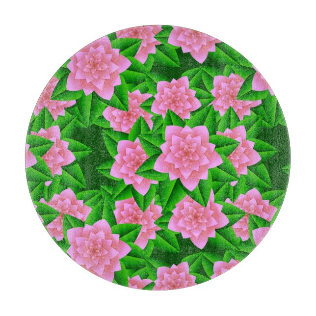 Ices Rosa Camellias och Grönt Löv (Framsidan)