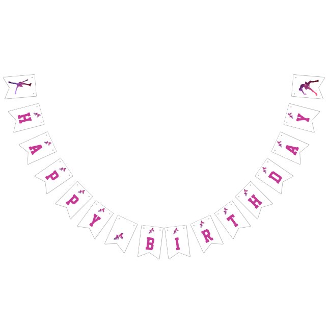 Ices skating party banderoll (buntning) vimplar (Alla)