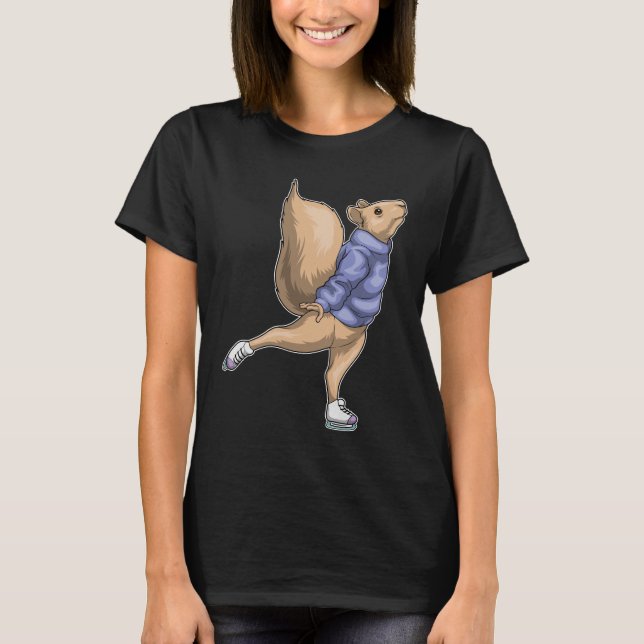 Ices-skridskor T Shirt (Framsida)
