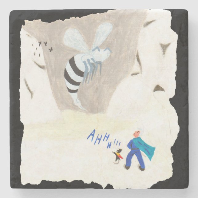 Ices Wasp-berg Underlägg Sten (Framsidan)