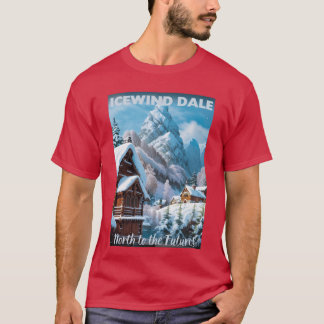 Icewind Dale-turism Affisch Svärd Kusten Faerun DD T Shirt