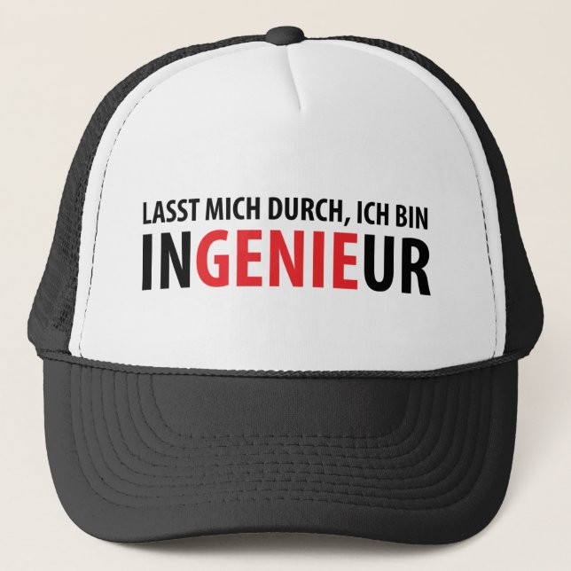 Ich bin Ingenieur Truckerkeps (Framsida)