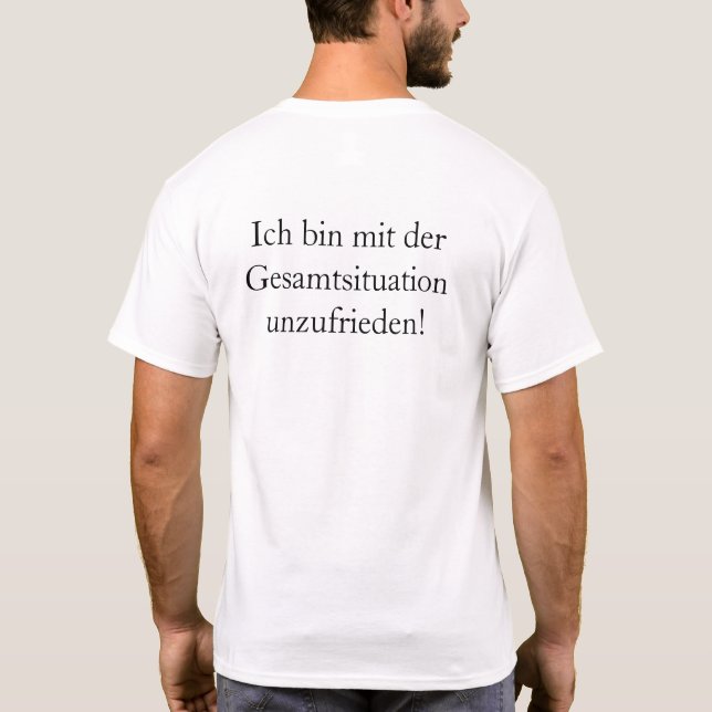 Ich bin mit der Gesamtsituation unzufrieden! Tee (Baksida)