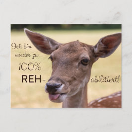 Ich bin zu 100% REH-abilitiert! Vykort