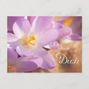 Ich denk an Dich Vykort