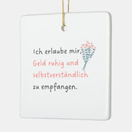 Ich erlaube mir, Geld ruhig und selbstverständlich Julgransprydnad Keramik