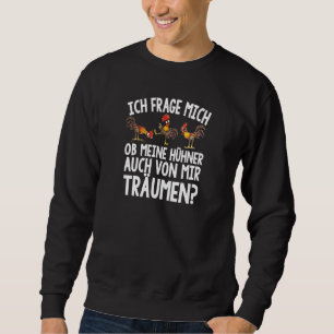 Ich Frage Mich Hühner Von Mir Träumen Sayed Bauer Lång Ärmad Tröja