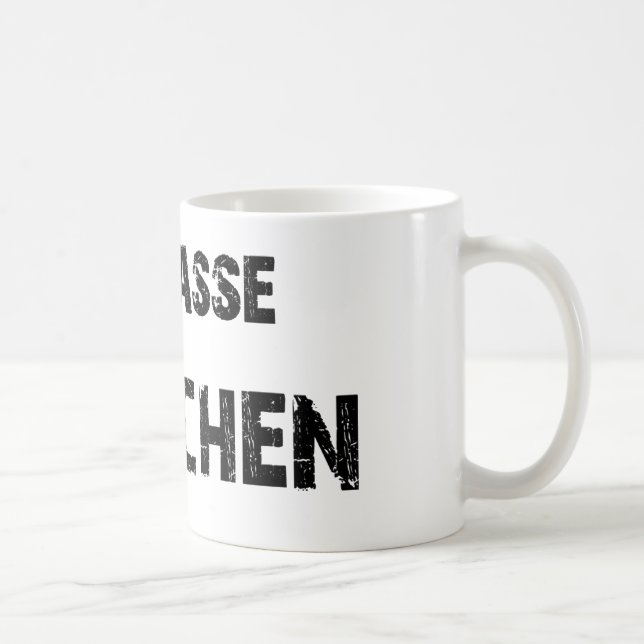 Ich hasse Menschen Tasse Kaffemugg (Höger)