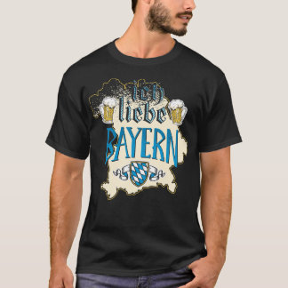 ICH LIEBE BAYERN T SHIRT