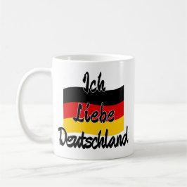 Ich Liebe Deutschland Kaffemugg