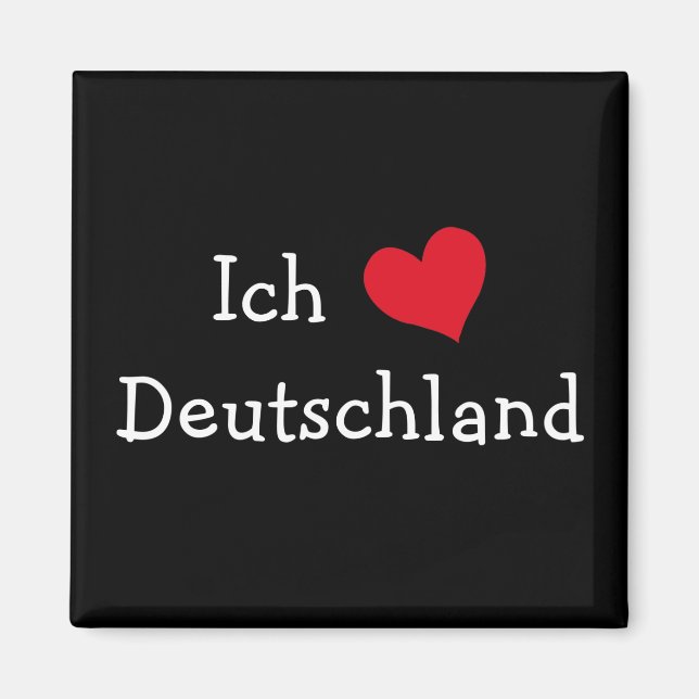 Ich liebe Deutschland Magnet (Framsidan)