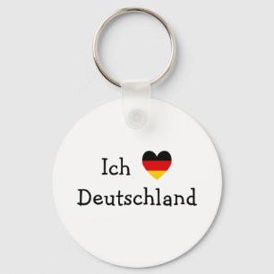 Ich liebe Deutschland Nyckelring