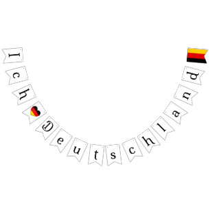 "Ich Liebe Deutschland", Tysklant... Vimplar