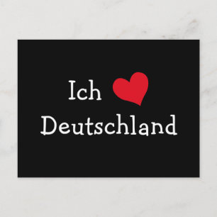 Ich liebe Deutschland Vykort