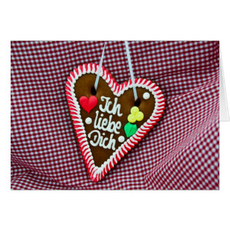 Ich liebe Dich Hälsningskort