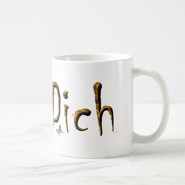 Ich Liebe Dich Kaffemugg (Höger)