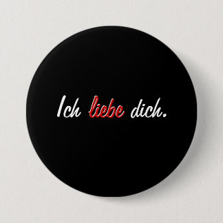 Ich liebe dich. knapp