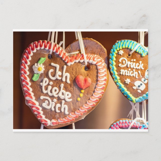 Ich liebe Dich - Liebesgrüße aus dem Briefkasten! Vykort (Framsida)