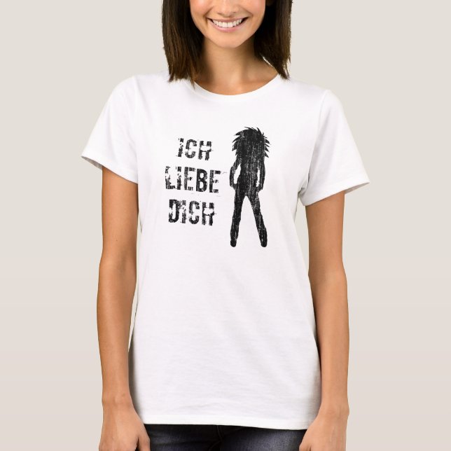 Ich Liebe Dich T-shirt (Framsida)