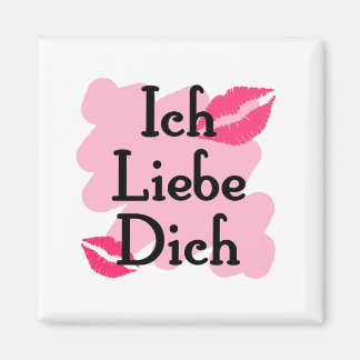 Ich Liebe Dich - tyska I kärlek du Magnet