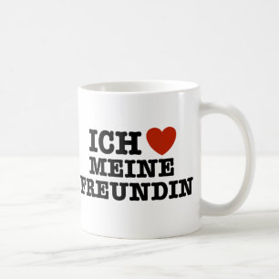 Ich Liebe Meine Freundin Kaffemugg