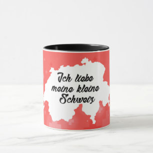 Ich liebe meine kleine Schweiz Mugg