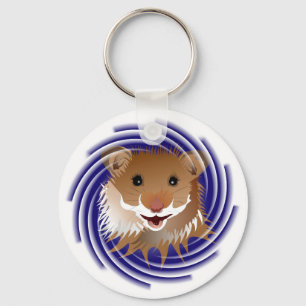 Ich liebe meinen kleinen Hamster Nyckelring