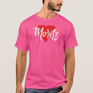 Ich Liebe Moritz Vorname Liebe Herz T Shirt