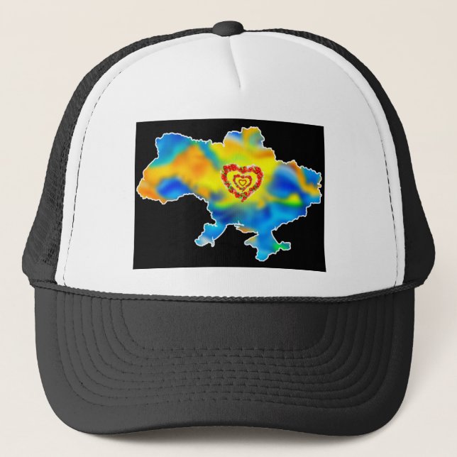 Ich liebe Ukraina Keps (Framsida)