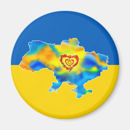 Ich liebe Ukraina Magnet
