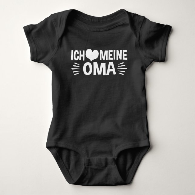 Ich Meine Oma T-shirt (Framsida)
