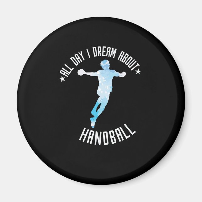 Ich träume nur von Handball Magnet (Framsidan)