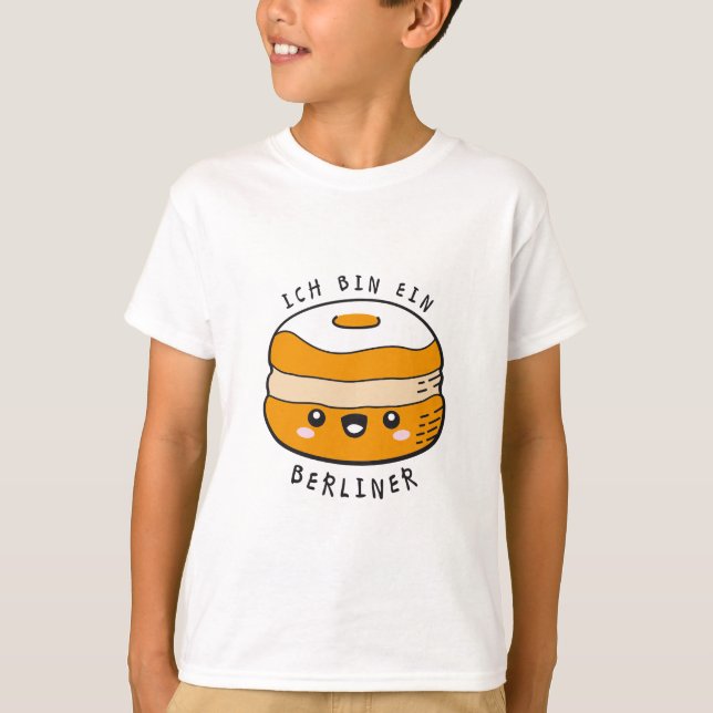 Ich tunna ein Berliner Boy T Shirt (Framsida)
