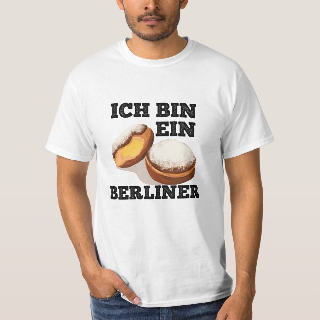 Ich tunna ein Berliner T Shirt (Framsida)