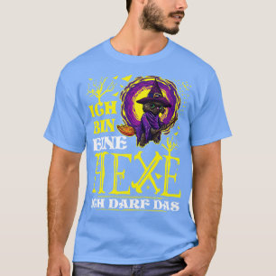 Ich Tunna Eine Hexe Lustige Schwarze Katze Hallowe T Shirt