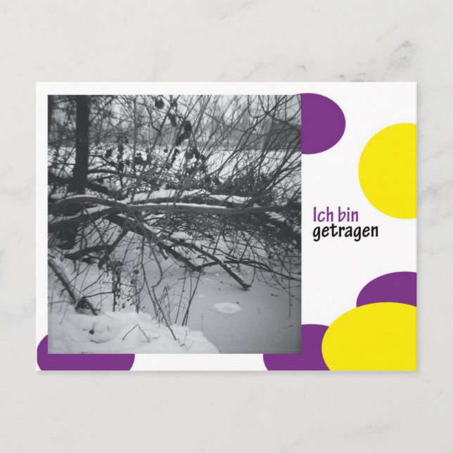 ich tunna getragen vykort (Framsida)