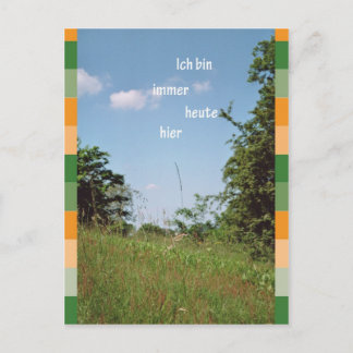 Ich tunna, högljudd hönshus vykort