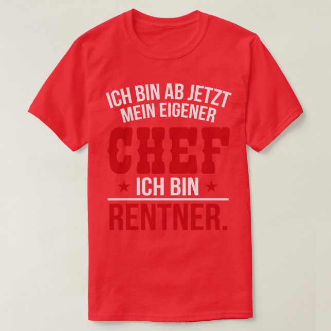 Ich tunna rentner white t shirt (Design framsida)