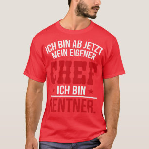 Ich tunna rentner white t shirt