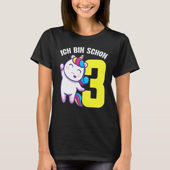 Ich Tunna Schon 3 T Shirt (Framsida)