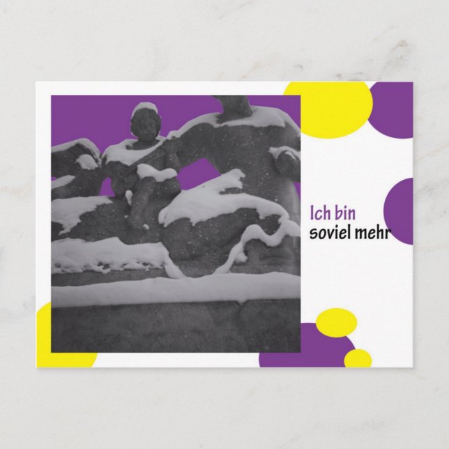 ich tunna soviel mehr vykort (Framsida)